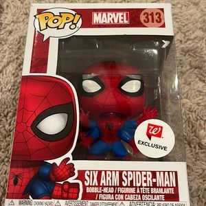 Marvel pop figure number 313 six arm Spider-Man